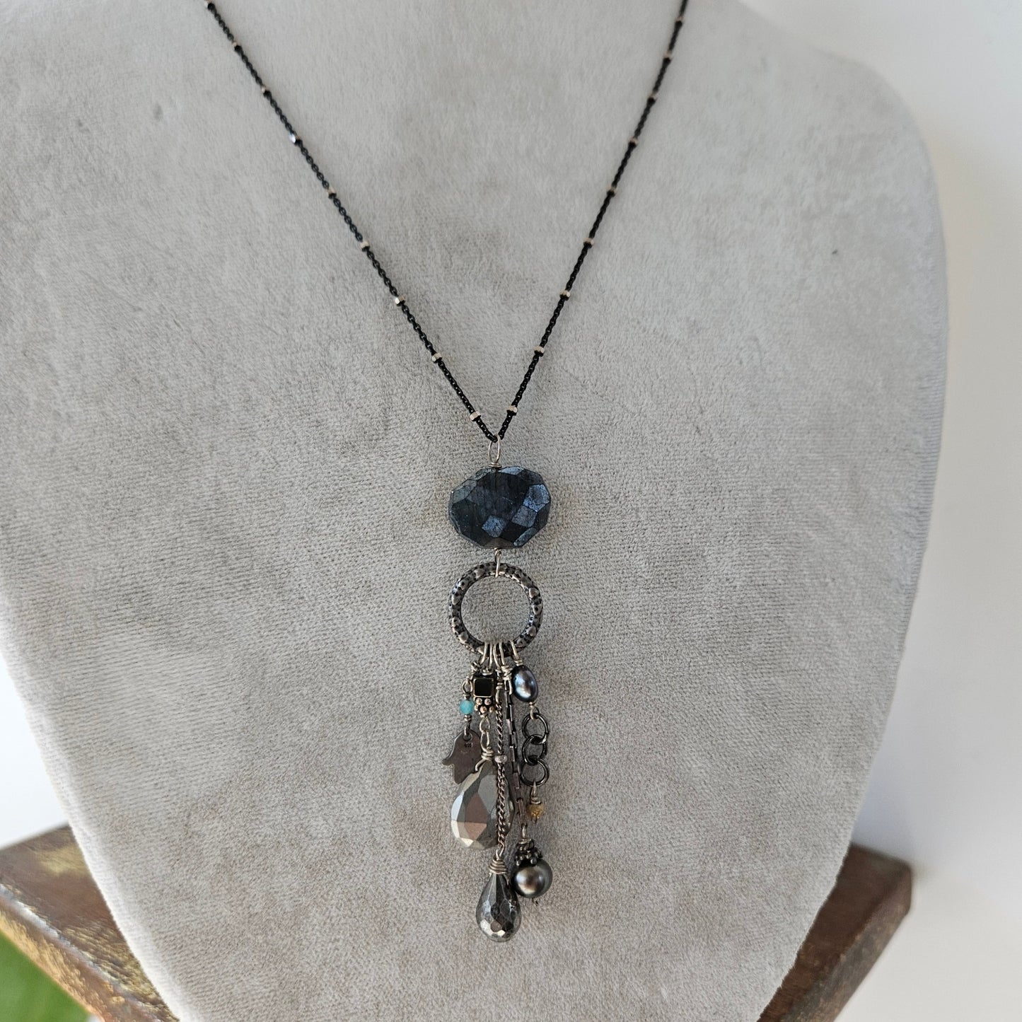 Charming silver necklace, handcrafted by Antiqua Jewelry