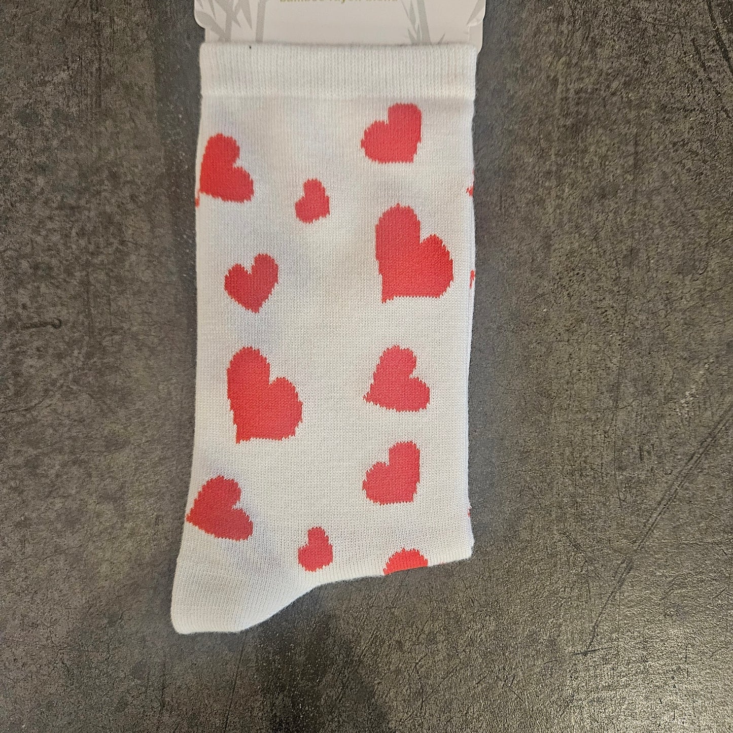 Red hearts Socks