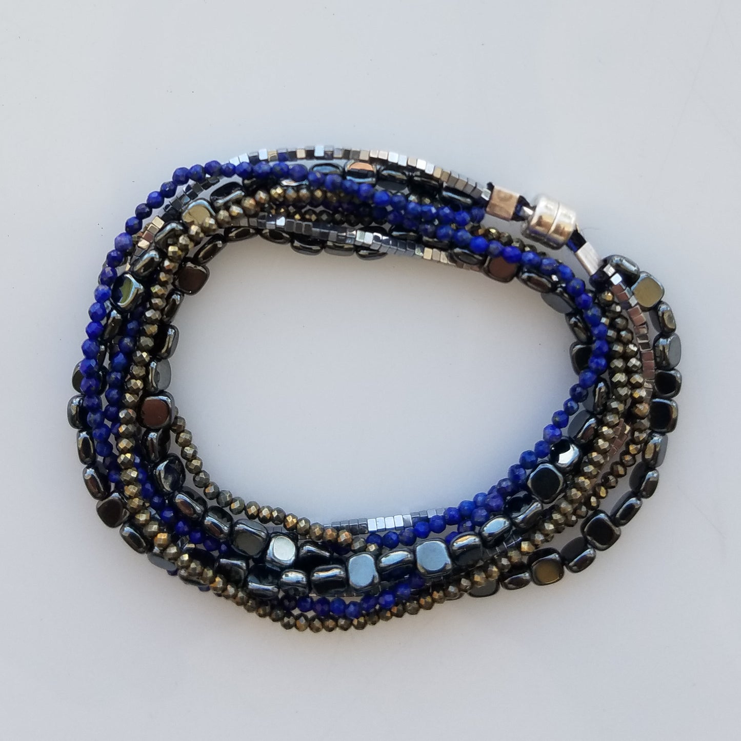 Night sky bracelet, handcrafted by Antiqua Jewelry