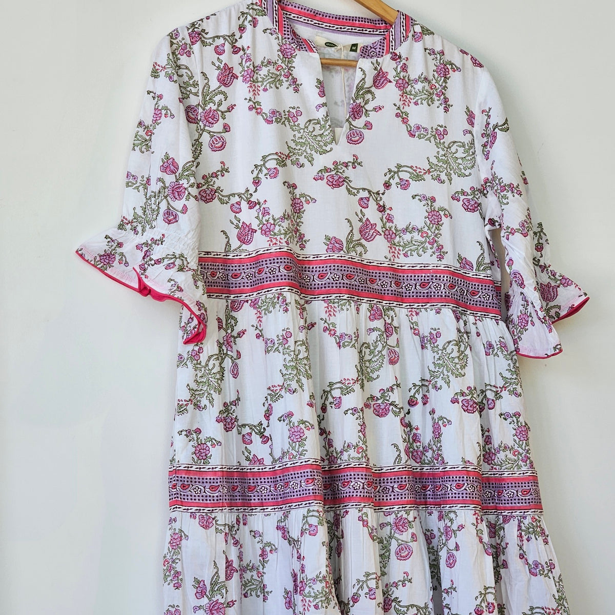 Pink floral print Dress