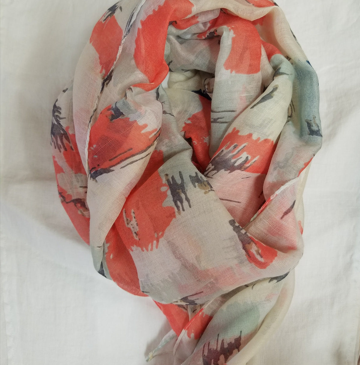 Modern design scarf