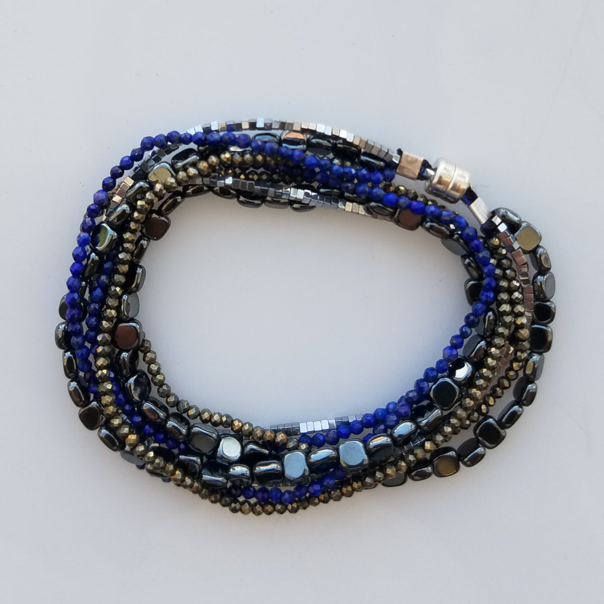 Night sky bracelet, handcrafted by Antiqua Jewelry