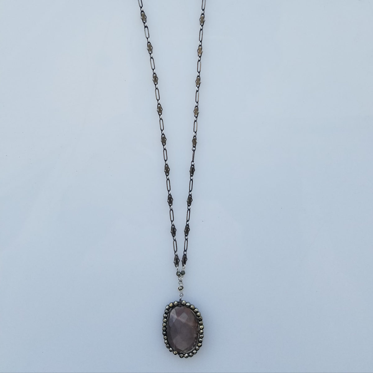 Victorian inspired necklace, handcrafted by Antiqua Jewelry