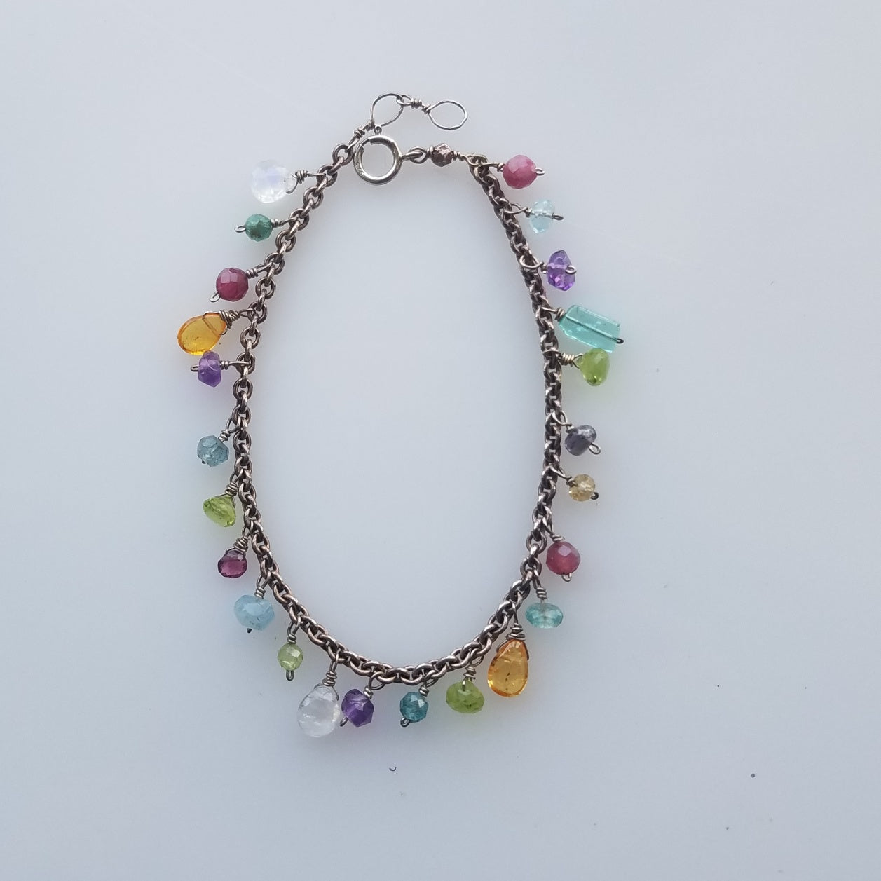 United colors of America bracelet, handcrafted by Antiqua Jewelry