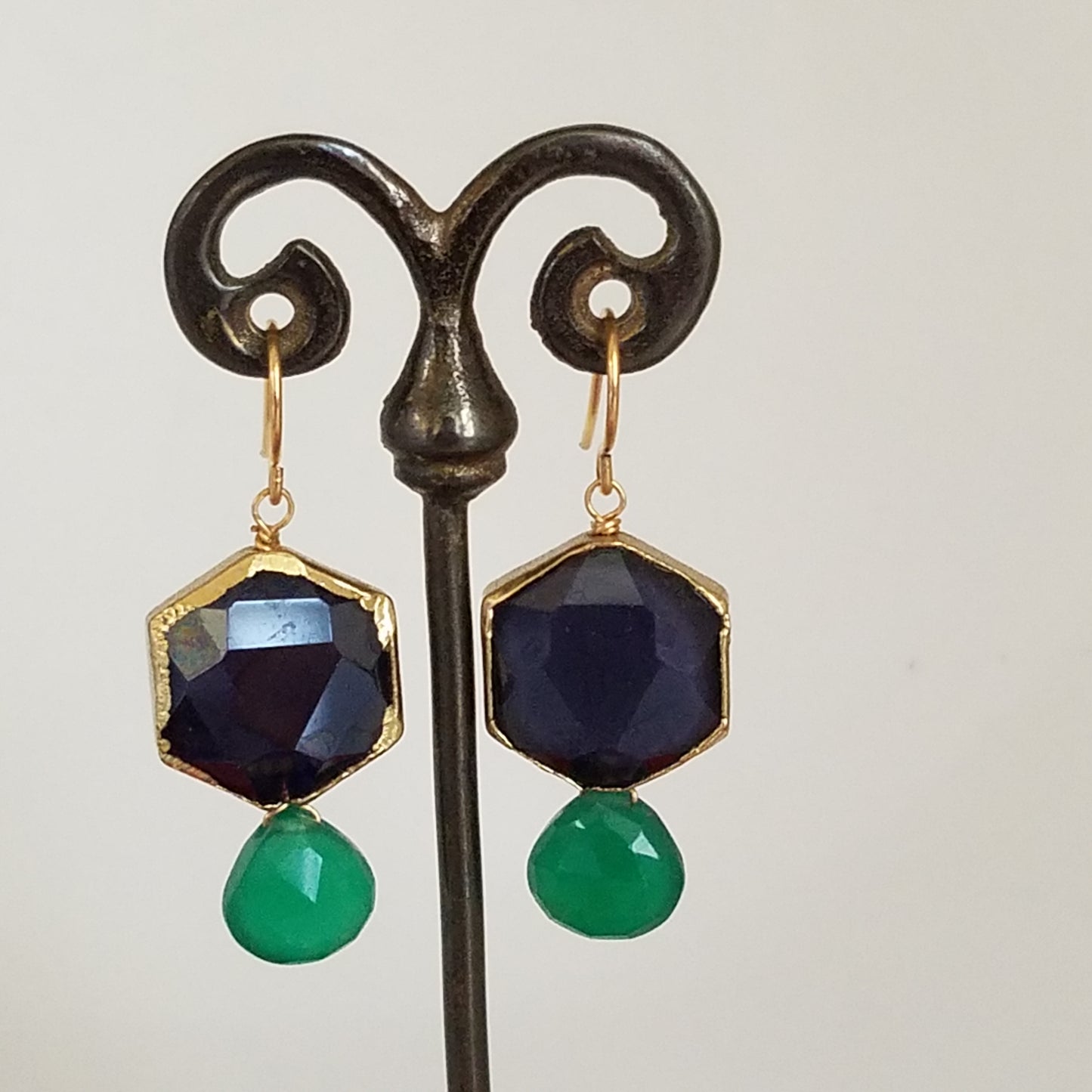 Its all about the shape earrings, handcrafted by Antiqua Jewelry